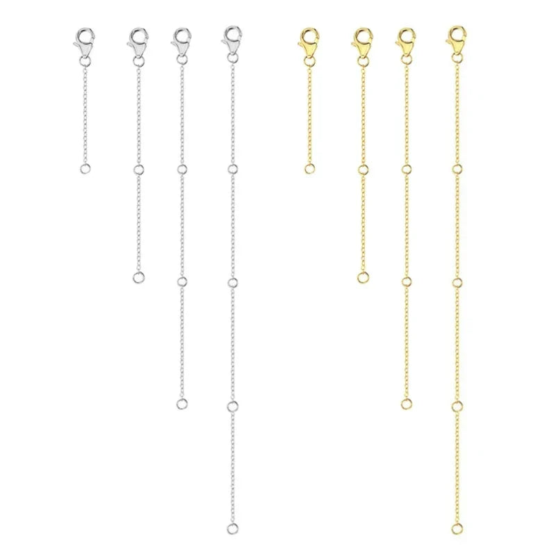 4pc Necklace Extender (2-8 in) (5-20 cm)