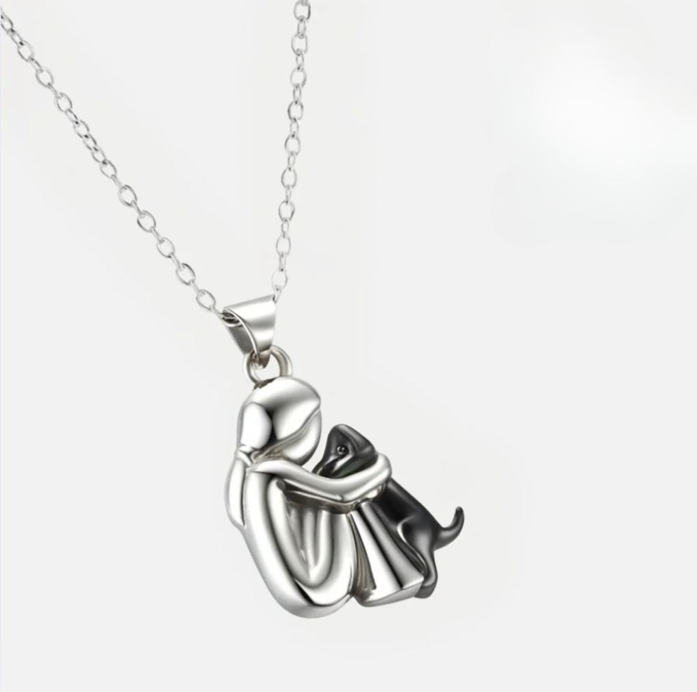 Hug Pendant Necklace with Bonus Earrings – Limited Time Offer