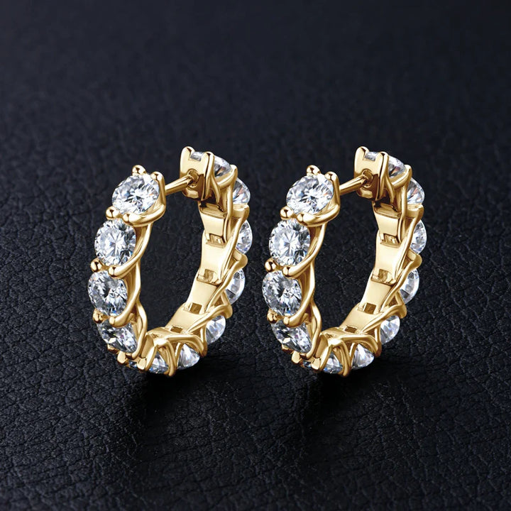 Spark Gold Earrings