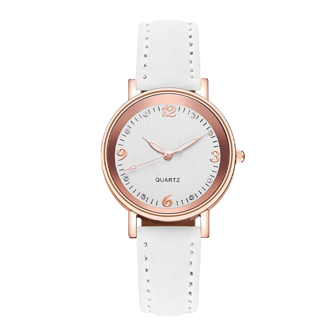 Elizabeth | Classic Leather Band Women’s Watch