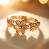 Sunlit Flower Ring