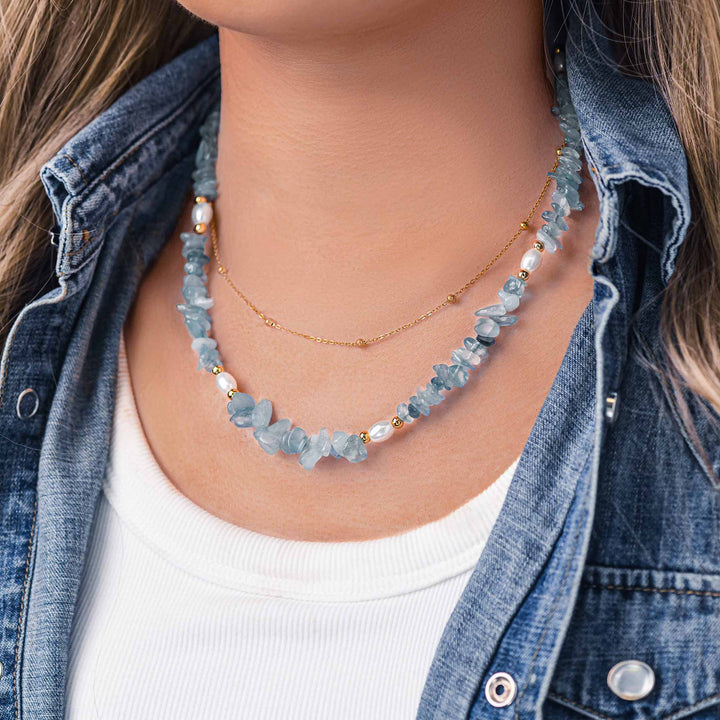 Aqua Serenity Necklace