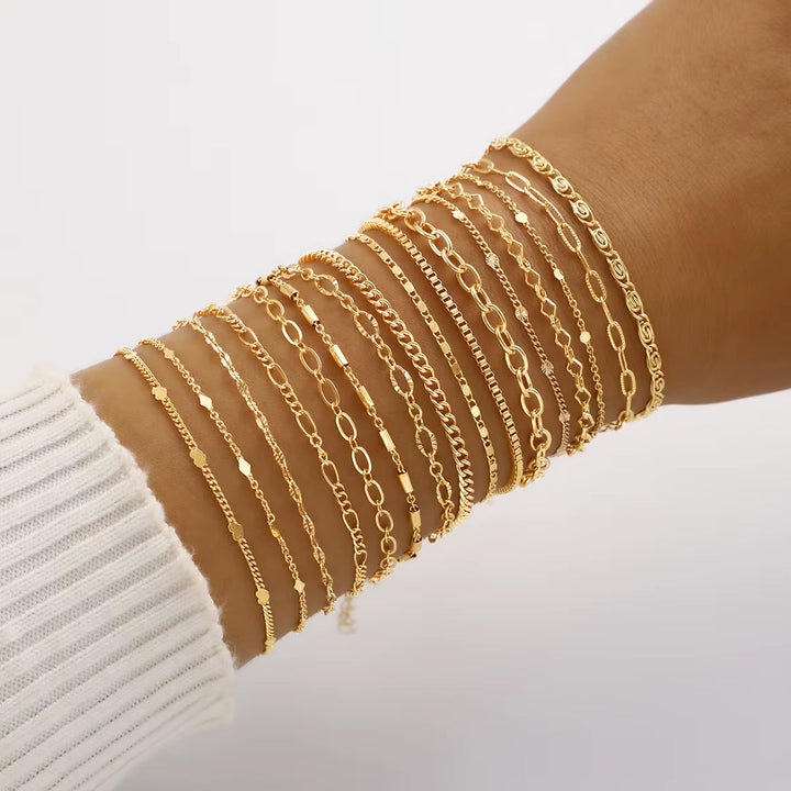 16pc Classic Bracelet Stack