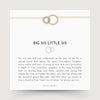 To My Sister - Always Us Gold Necklace