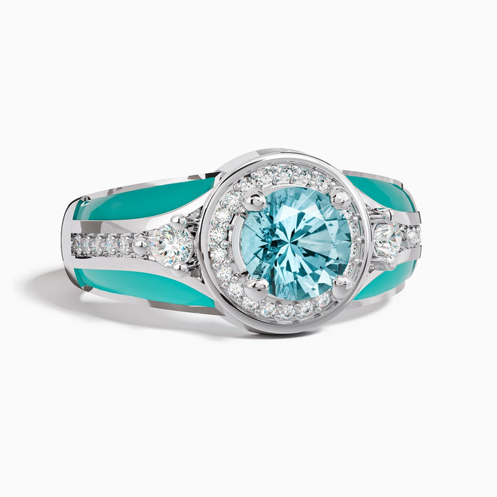 Brave Belt Ring - Aquamarine