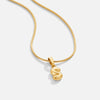 Sophisticated Bubble Letter Necklace