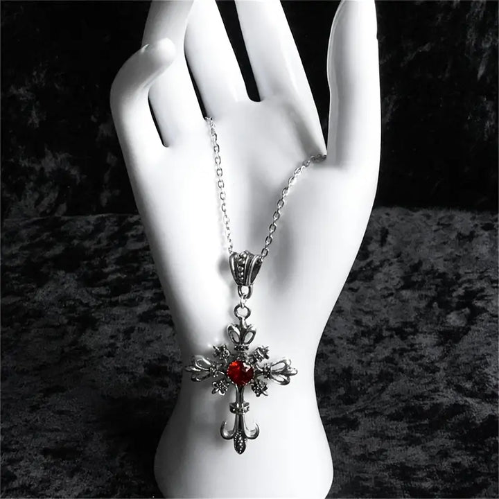 Veldrith Noirelle Necklace | White Gold