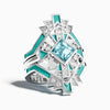 Chief's Crown Ring - Aquamarine