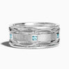 Destiny Ladder Ring - Aquamarine
