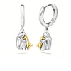 Hug Pendant Necklace with Bonus Earrings – Limited Time Offer