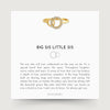 To My Sister - Always Us Gold Ring