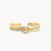 Mother & Daughter - Gold Linked Forever Ring