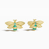 Hive Echo Earrings - Aquamarine