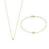 Cléa Moissanite Stone Set | Gold