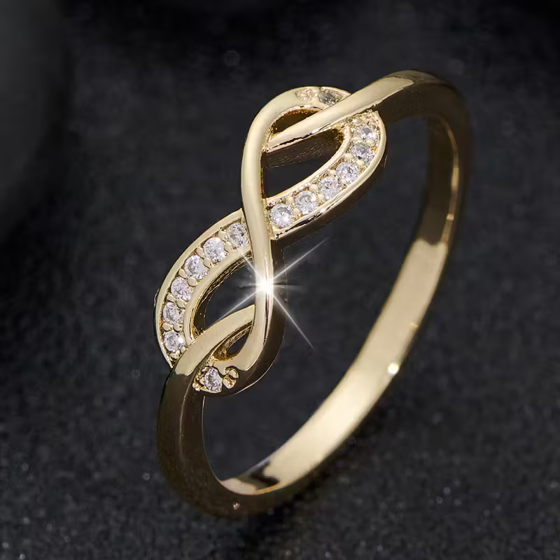 Endless Sparkle Ring