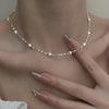 Gold Chain with Pearls