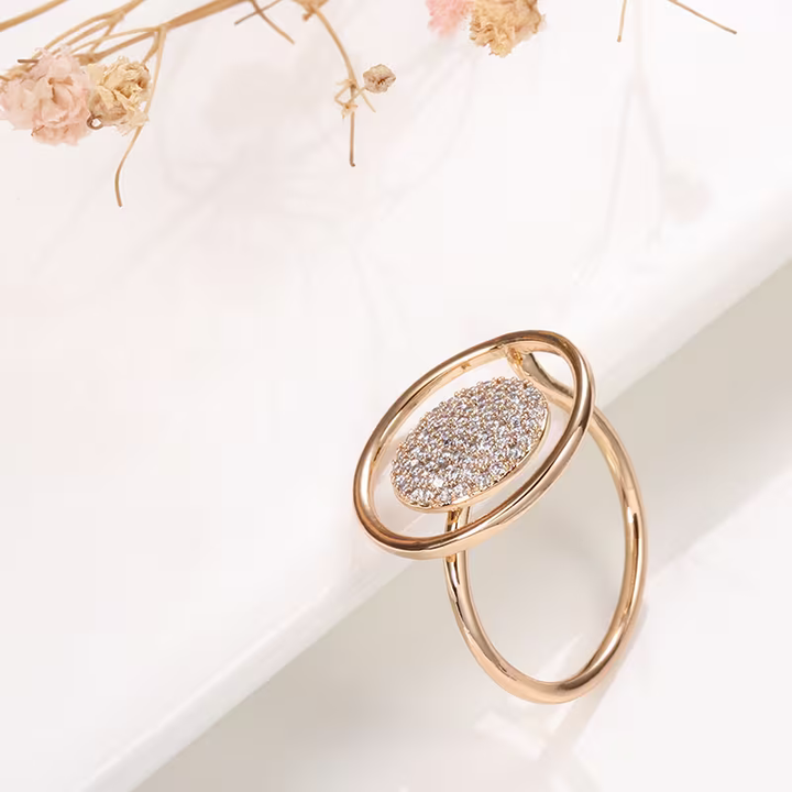 Nova Oval Spark Ring