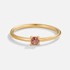 January Birthstone 18K Gold Ring