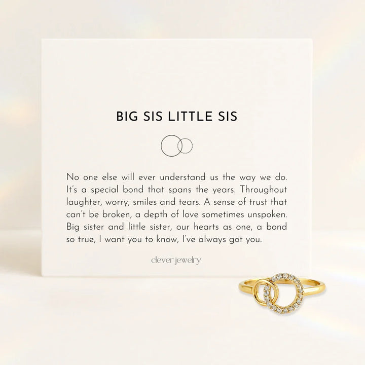 To My Sister - Always Us Gold Ring