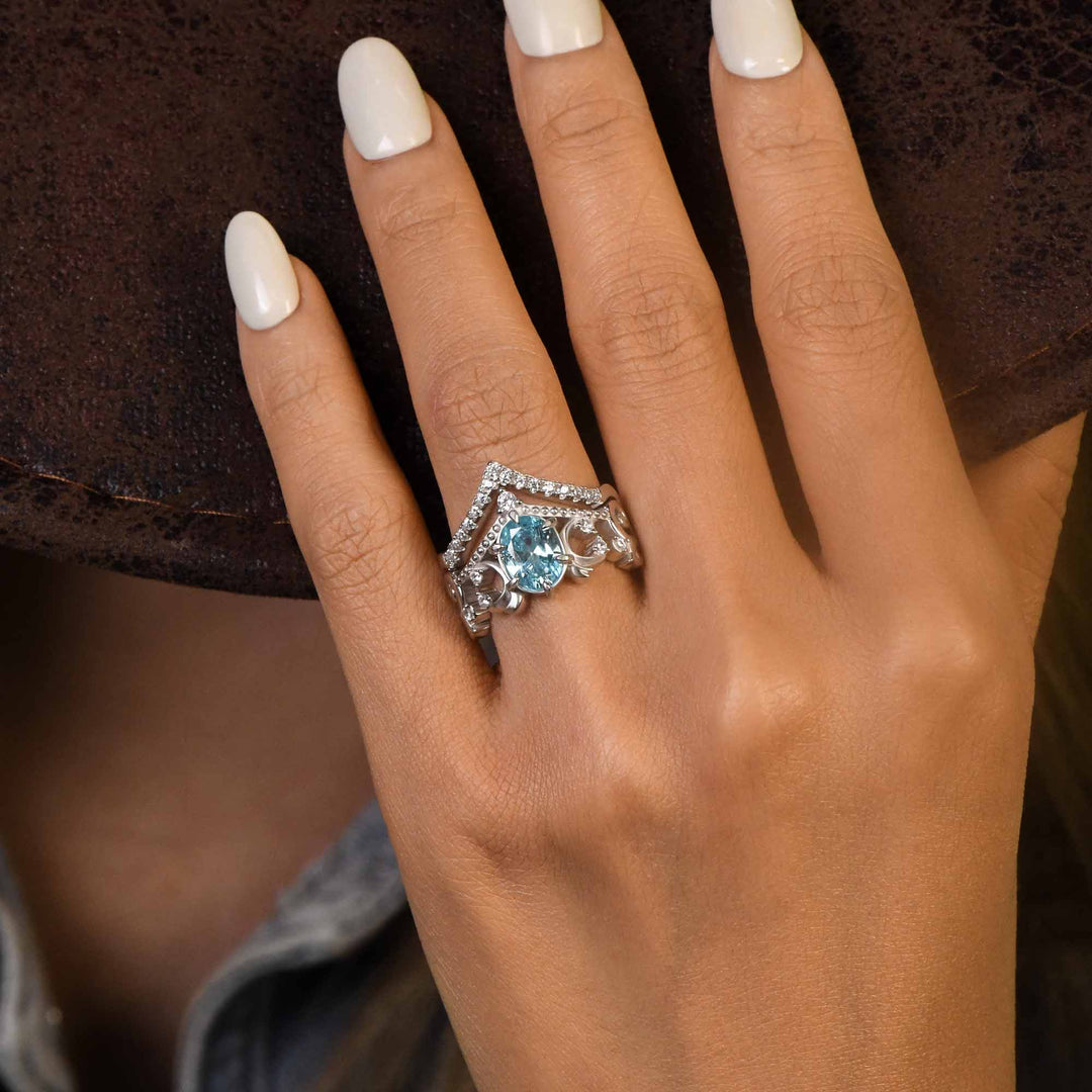 Seaborn Majesty Ring - Aquamarine