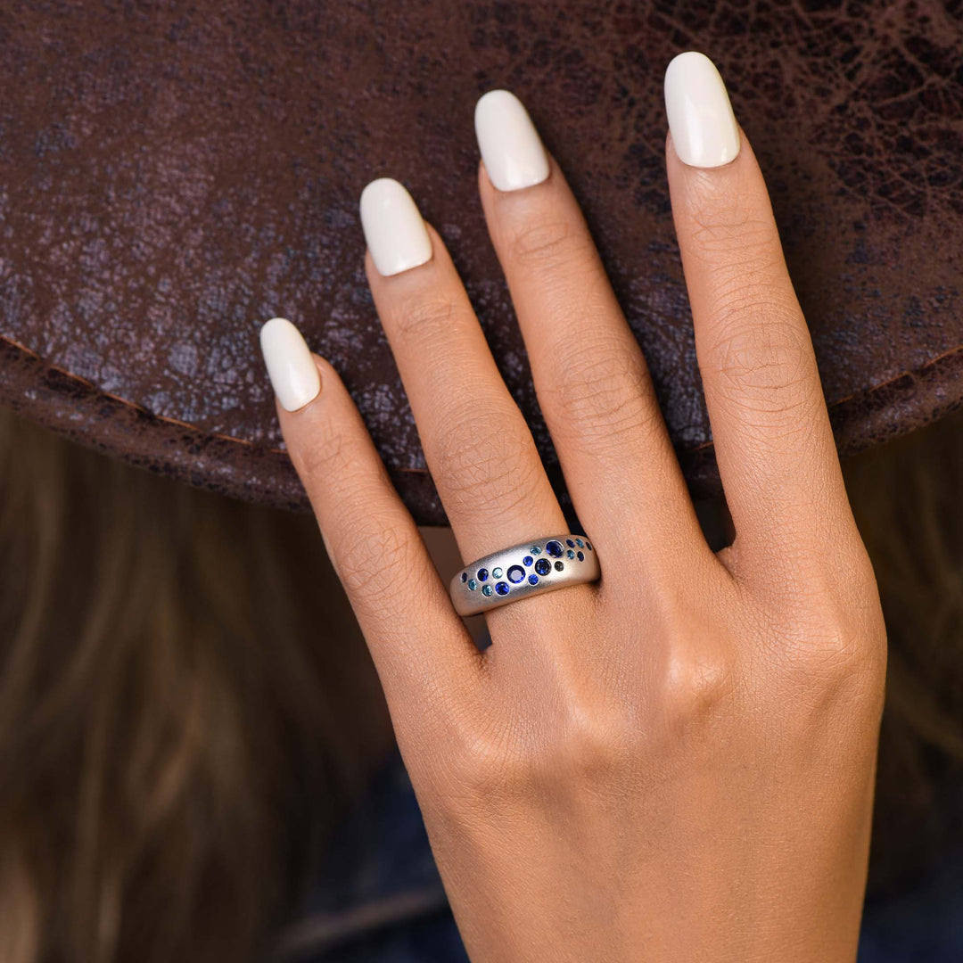 Seafoam Symphony Ring