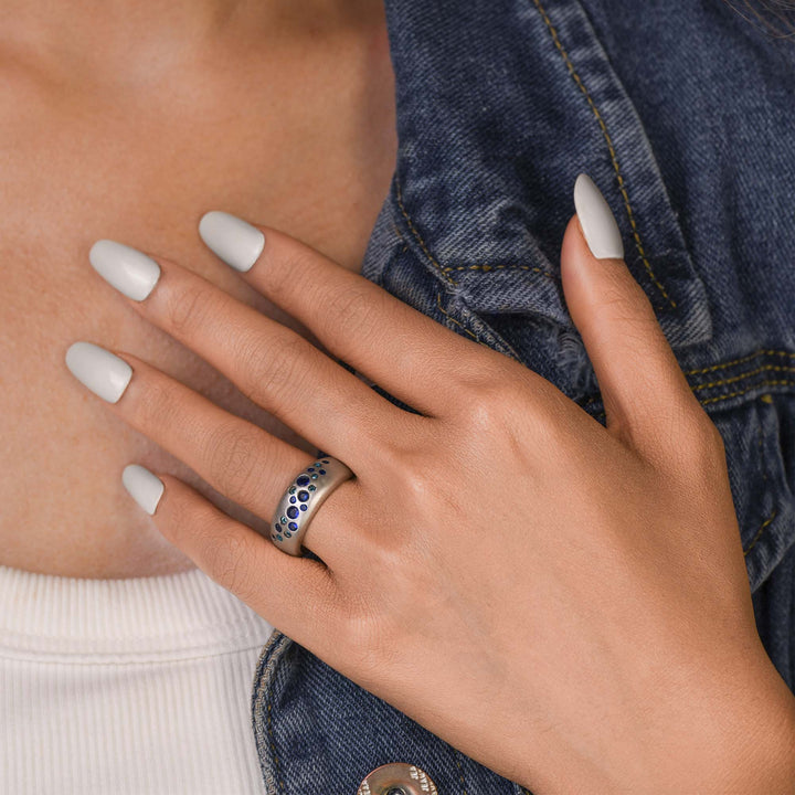 Seafoam Symphony Ring