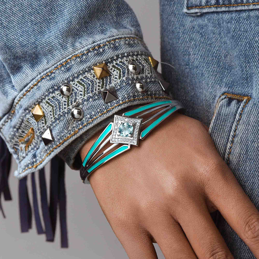 Soulful Waters Bracelet - Aquamarine