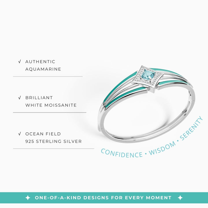 Soulful Waters Bracelet - Aquamarine
