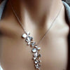 Timeless Silver Necklace with Floral Pendant