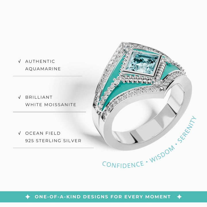 Wild Heart Ring - Aquamarine
