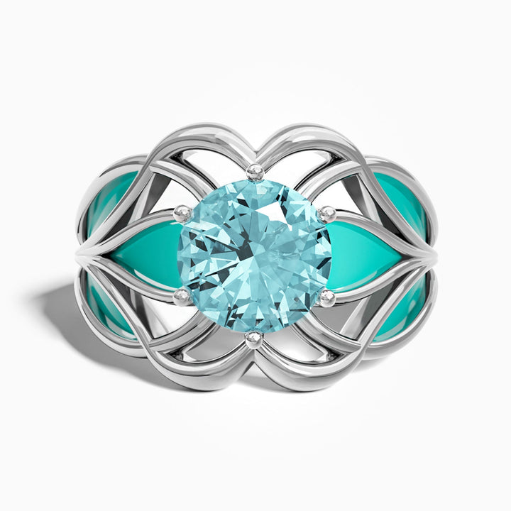 Wild Surges Ring - Aquamarine